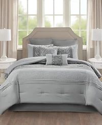 510 Design Ramsey Embroidered 8-Pc. Comforter Set, California King