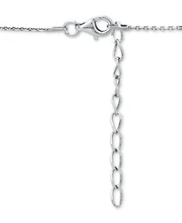 Giani Bernini Beaded Station Chain Necklace 18k Gold-Plated Silver, or Rose Silver Sterling 18" + 2" extender, Created fo