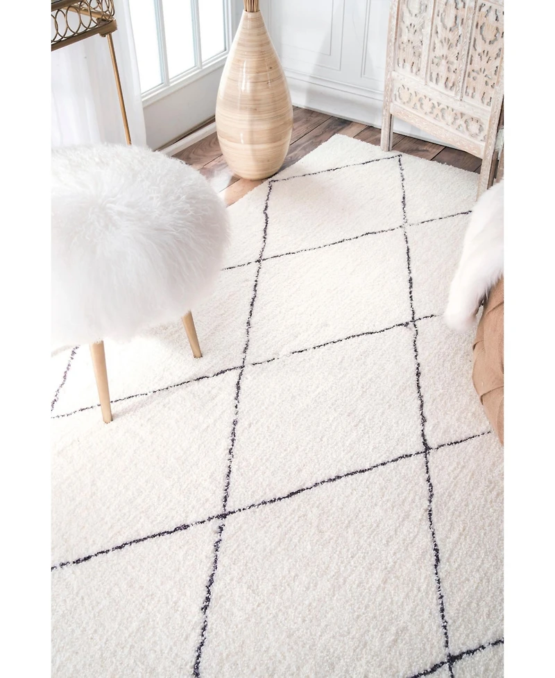 nuLoom Armitra HJMRC1A Neutral 5' x 8' Area Rug