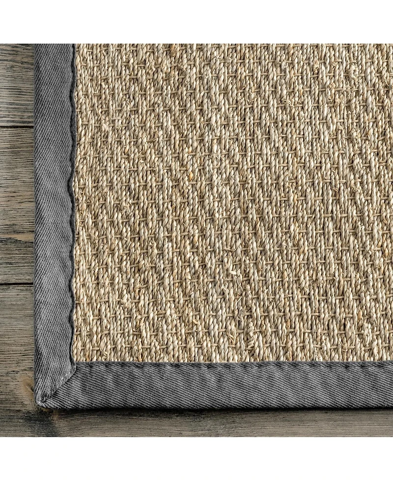 nuLoom Elijah BHSG01F Onyx 5' x 8' Area Rug