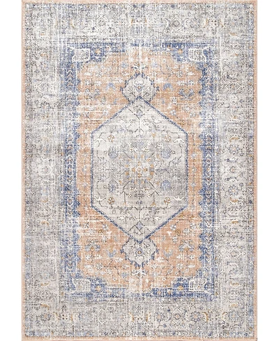 nuLoom Jacquie RZAB07A Peach 5' x 7'5" Area Rug