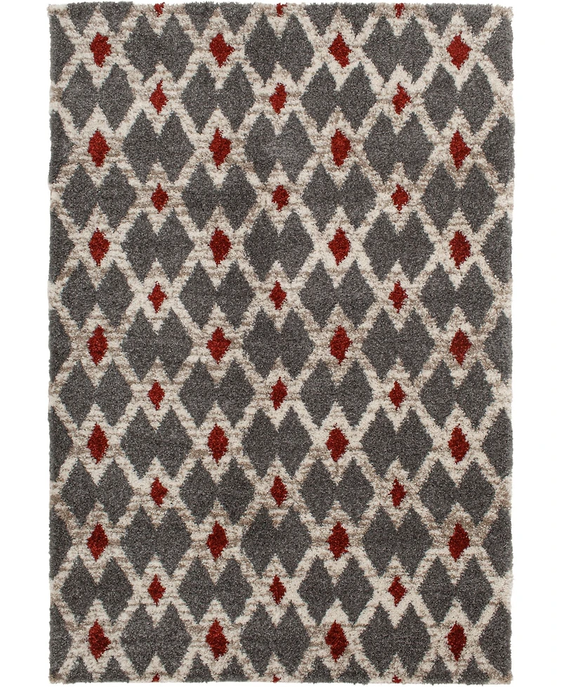 Closeout! Northern Weavers Austin Kiernan Gray 5' x 7'3" Area Rug