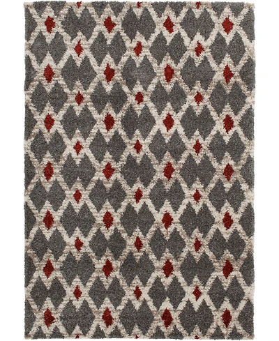 Closeout! Northern Weavers Austin Kiernan Gray 5' x 7'3" Area Rug