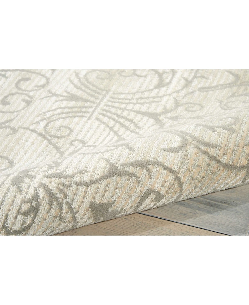 Nourison Home Luminance LUM05 Ivory 3'5" x 5'5" Area Rug