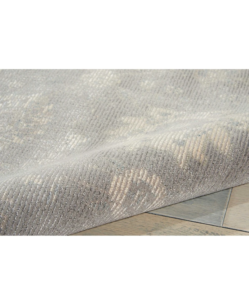 Nourison Home Luminance LUM06 Gray 3'5" x 5'5" Area Rug