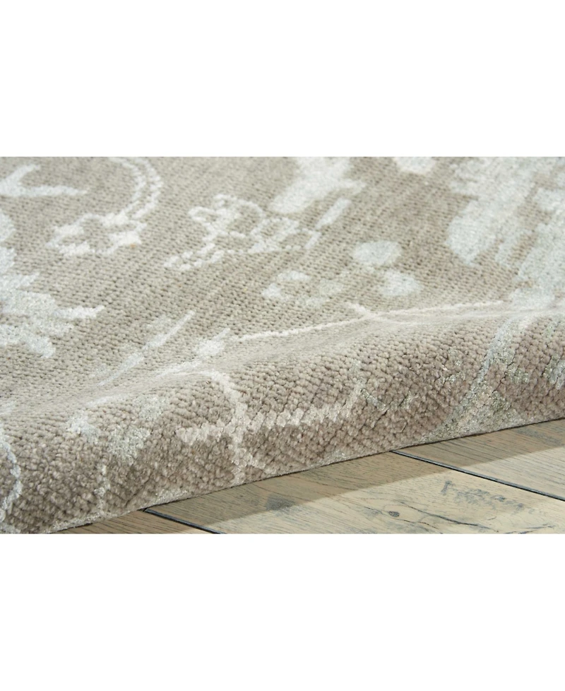 Nourison Home Elan ELN05 Gray 5'6" x 8' Area Rug