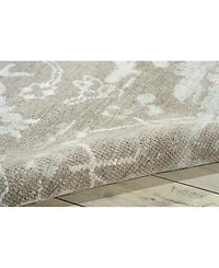 Nourison Home Elan ELN05 Gray 5'6" x 8' Area Rug