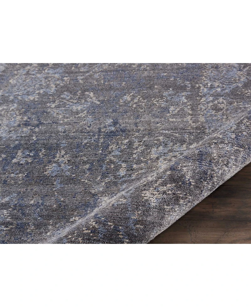 Nourison Home Lucent LCN04 Charcoal 3'9" x 5'9" Area Rug