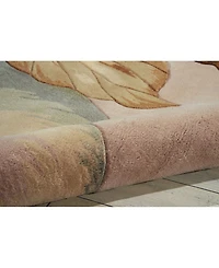 Nourison Home Tropics TS04 Beige 8' x 11' Area Rug