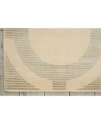 Nourison Home Luminance Lum01 Cream Gray Rug