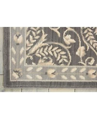 Nourison Home Riviera Ri01 Charcoal Rug
