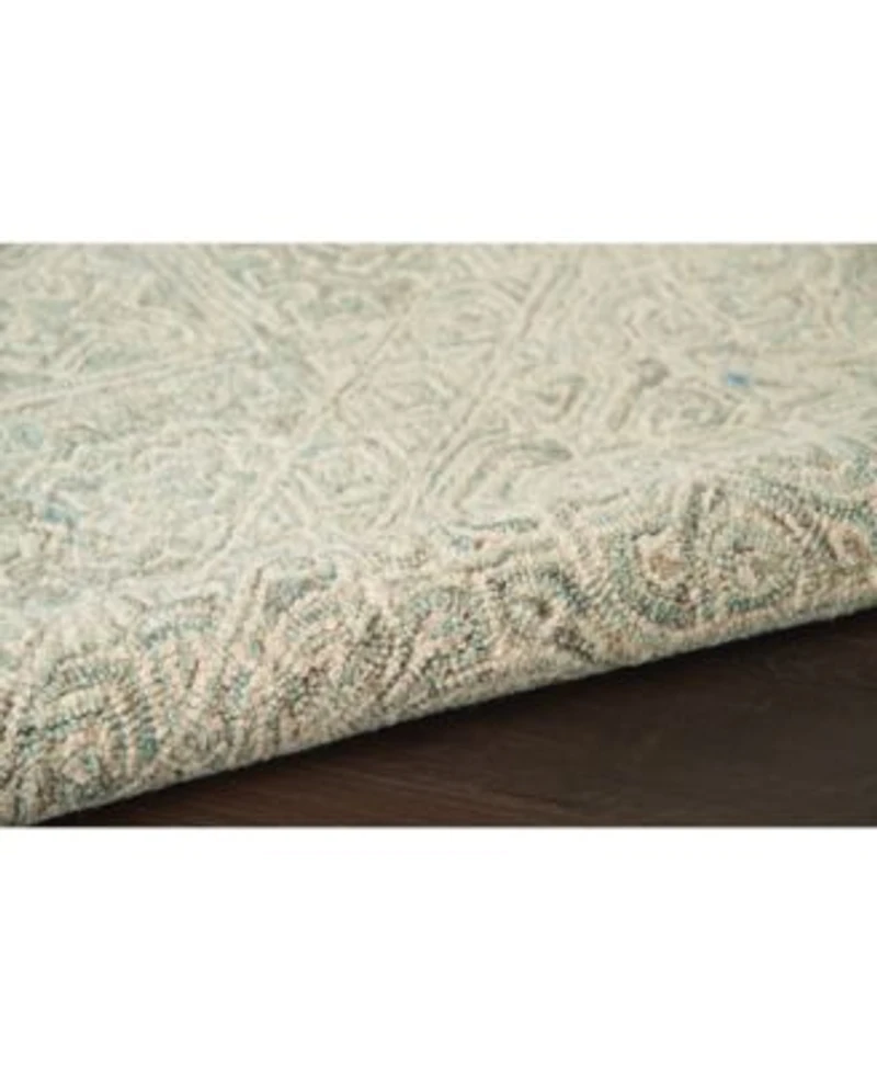 Nourison Home Azura Azm01 Ivory Gray Rug