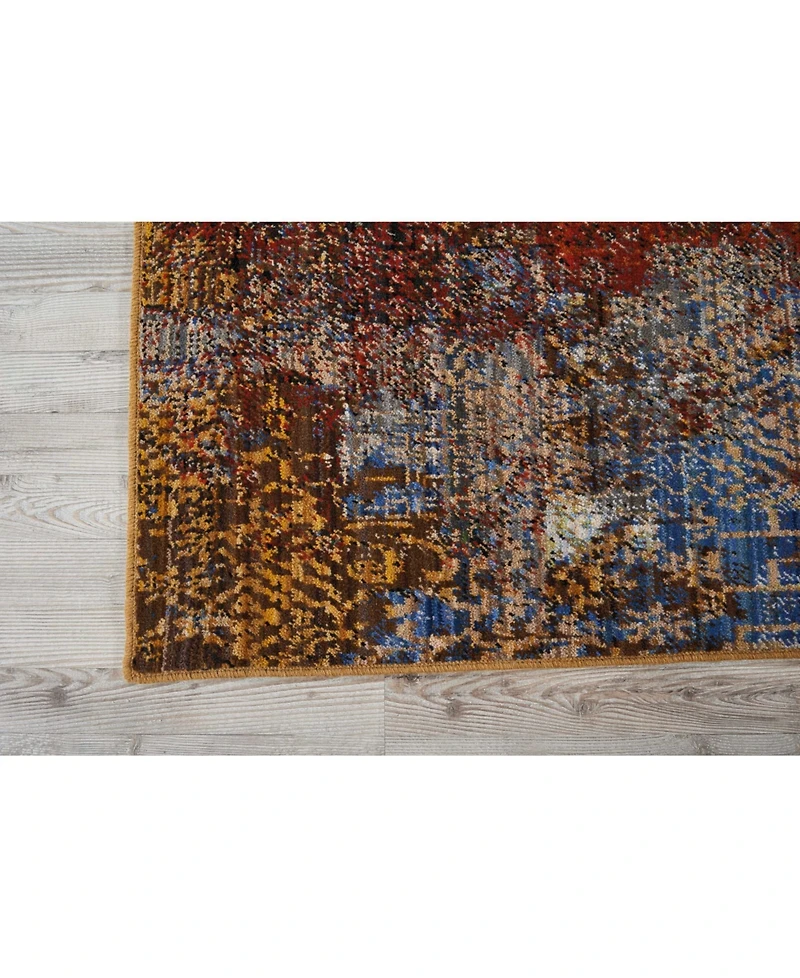 Nourison Home Chroma CRM03 Paprika 5'6" x 8' Area Rug