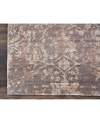 Nourison Home Lucent LCN02 Slate 2'3" x 8' Runner Rug