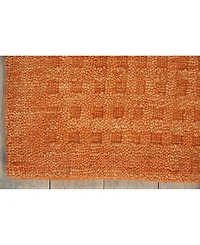Nourison Home Marana MNN01 Tangerine 6'6" x 9'6" Area Rug