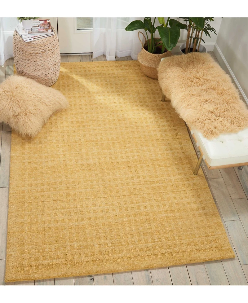 Nourison Home Marana MNN01 Gold 5' x 7'6" Area Rug