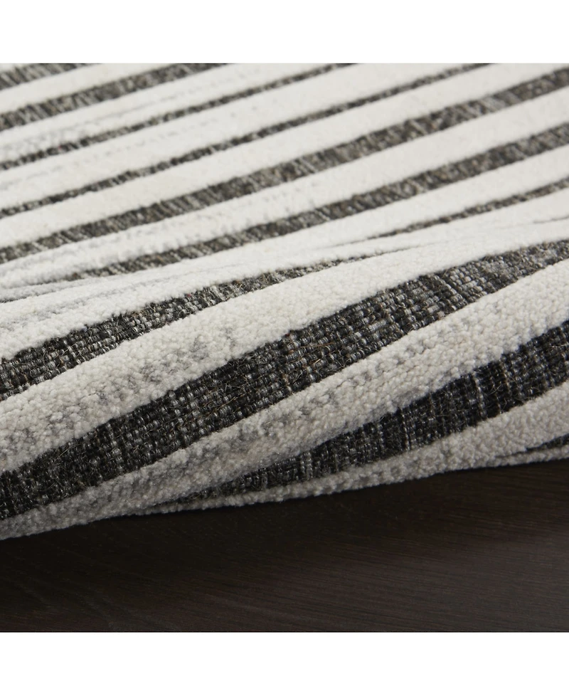 Nourison Home Key Largo KLG01 Onyx 7'10" x 9'10" Outdoor Area Rug