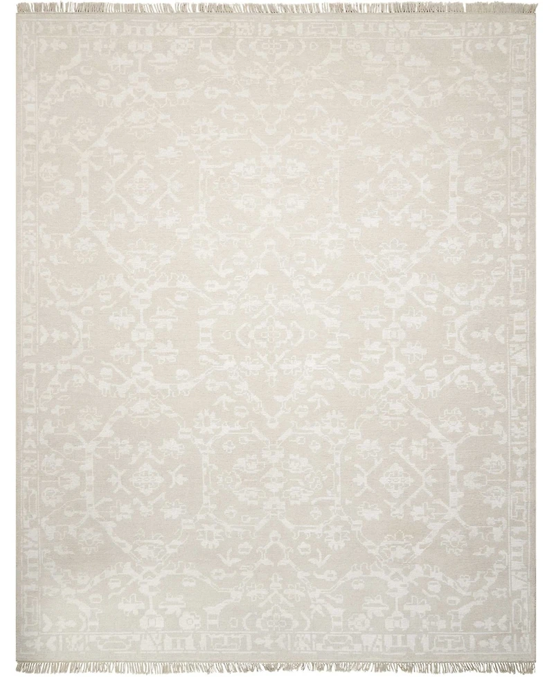 Nourison Home Elan ELN02 Silver 5'6" x 8' Area Rug