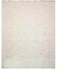 Nourison Home Elan ELN02 Silver 5'6" x 8' Area Rug