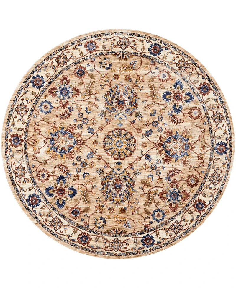 Closeout! Nourison Home Lagos LAG02 Brick 5'3" x 7'6" Area Rug