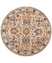 Closeout! Nourison Home Lagos LAG02 Brick 5'3" x 7'6" Area Rug