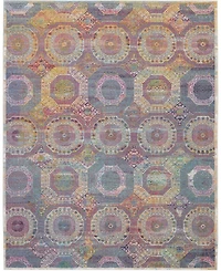 Nourison Home Ankara Global ANR05 Multi 7'10" x 9'10" Area Rug
