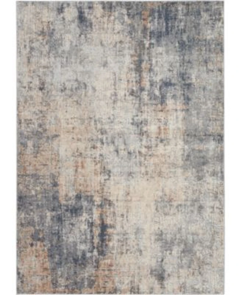 Nourison Home Rustic Textures Rus01 Gray Beige Rug