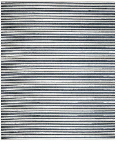 Nourison Home Key Largo KLG01 Blue 8'10" x 11'10" Outdoor Area Rug