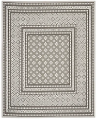 Nourison Home Key Largo KLG02 Silver 7'10" x 9'10" Outdoor Area Rug