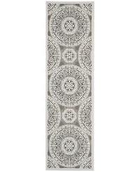 Nourison Home Key Largo KLG03 Taupe 2'2" x 10' Runner Rug