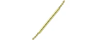 Giani Bernini Polished Bar Ankle Bracelet 18k Gold-Plated Sterling Silver & Silver, Created for Macy's