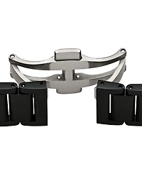 Rado Unisex Swiss Automatic True Square Open Heart Black Ceramic Bracelet Watch 38x38mm