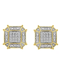 Men's Diamond (1/6 ct.t.w.) Earring in 10K Yellow Gold