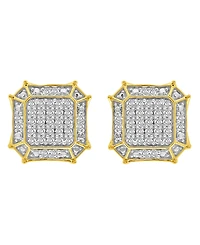 Men's Diamond (1/3 ct.t.w.) Earring in 10K Yellow Gold