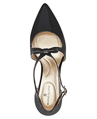 Bandolino Women's Zeffer Strappy Bow Stiletto Heel Pumps