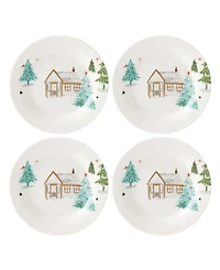 Lenox Balsam Lane Tidbit Plates, Set of 4