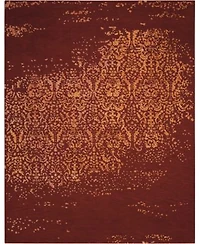 Nourison Home Opaline Opa08 Cinnabar Rug