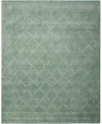 Nourison Home Lunette Lnt01 Aqua Rug