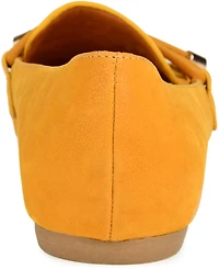 Journee Collection Women's Muriel Bow Detail Pointed Toe Flats