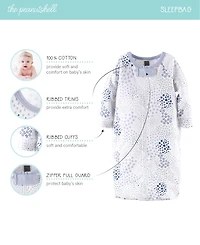 The Peanutshell Baby Boys Newborn Layette Gift Set Girls, Shower Gift Essentials, Blue, Grey
