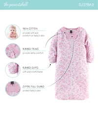 The Peanutshell Newborn Baby Layette Gift Set for Girls, Shower Gift Essentials, Pink