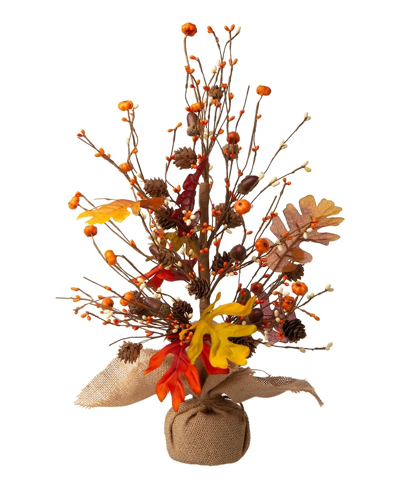 Glitzhome 20" Harvest Table Tree Decor