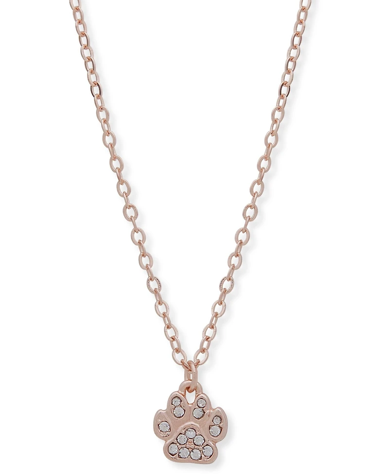 Pet Friends Jewelry Pave Paw Pendant