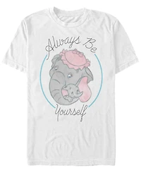 Fifth Sun Men's Mrs. Jumbo And Dumbo Short Sleeve T-Shirt