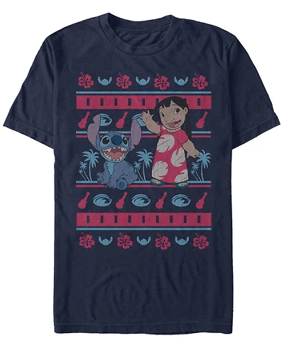 Fifth Sun Men's Lilo Hawaiian Short Sleeve T-Shirt