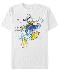 Fifth Sun Men's Splatter Donald Short Sleeve T-Shirt