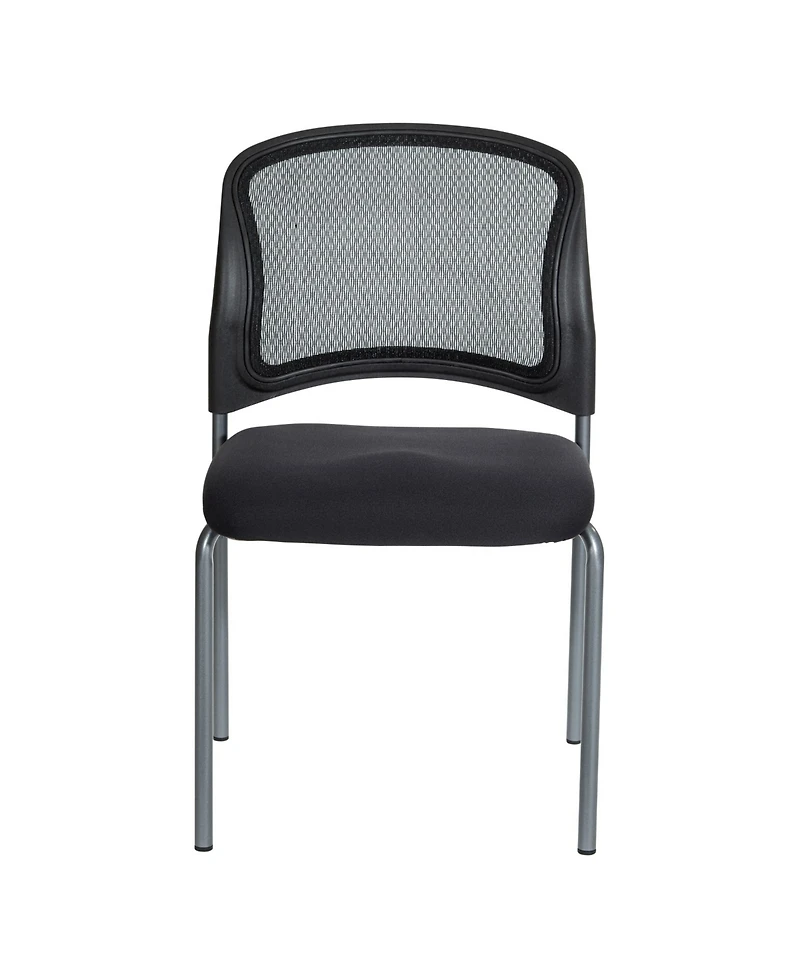 Osp Home Furnishings Visitors Office Chair With ProGrid Back