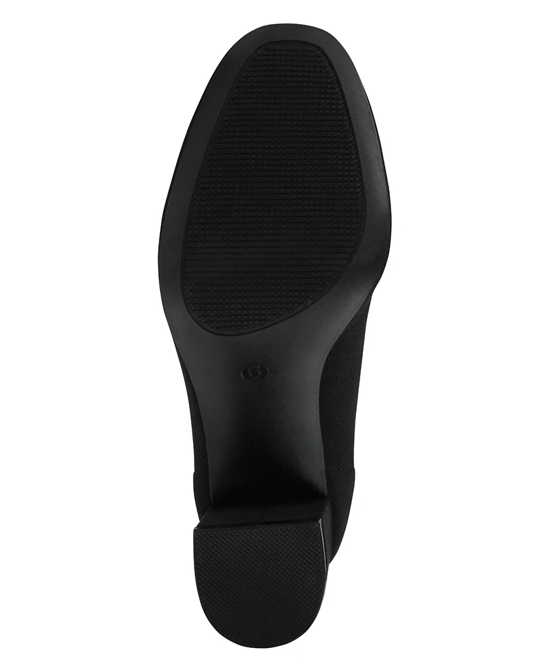 Mia Women's Erika Stacked Heel Booties