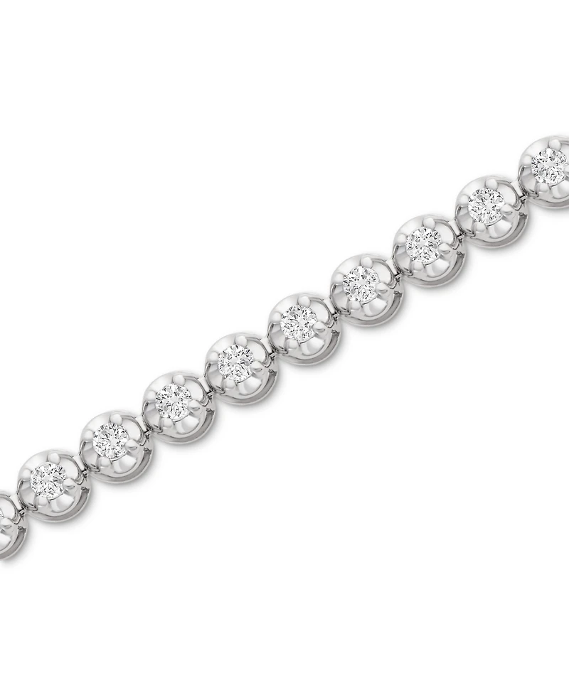 Diamond Tennis Bracelet ( ct. t.w.) 14k White Gold or Yellow Gold