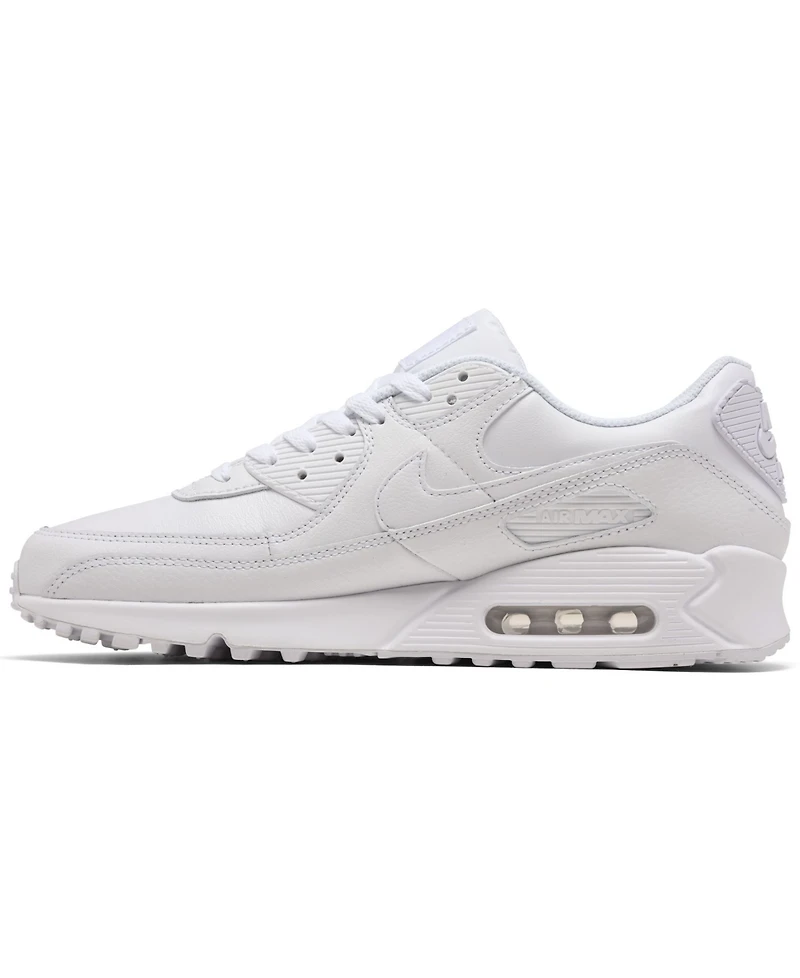 Nike Men's Air Max 90 Leather Casual Sneakers from Finish Line